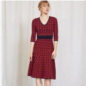 Boden snapdragon sweater dress